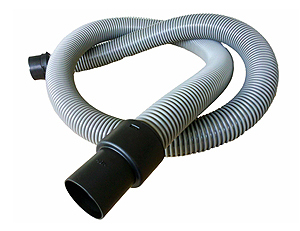 Gray Vacuum Cleaner Hose with Black Coupler